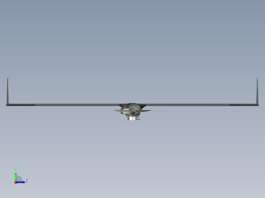 扫描鹰无人机3D缩略图