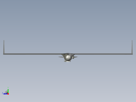 扫描鹰无人机3D缩略图