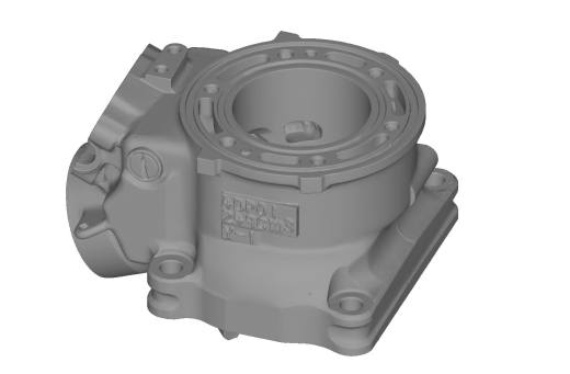 雅马哈 TZ 250 4DP 气缸 3D 扫描缩略图