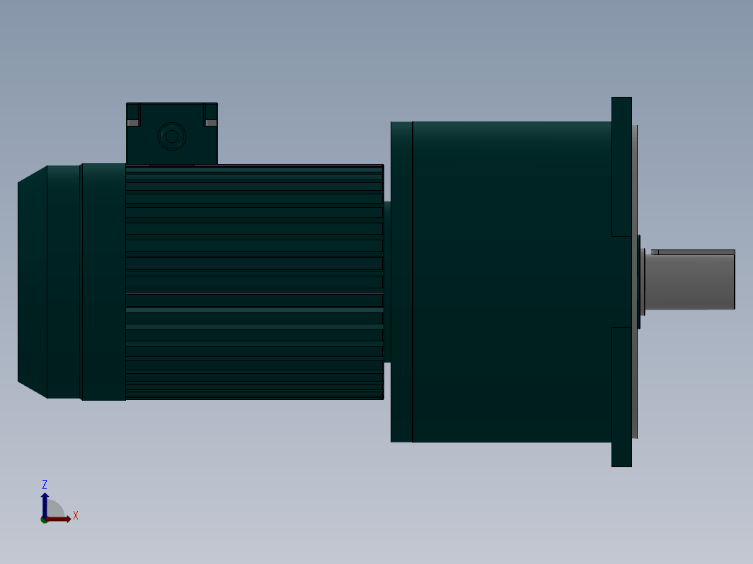 CV-50-3700-15～60立式三相铝壳(刹车)马达减速机[CV-50-3700-20-G1]