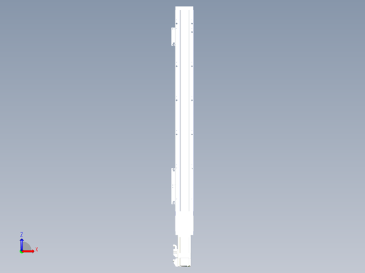 轨道内嵌式螺杆滑台KGH5-450-BC-100W-C4缩略图