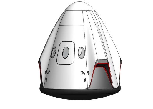 SpaceX龙飞船太空舱缩略图