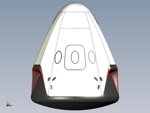 SpaceX龙飞船太空舱缩略图