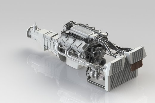 V8 GM 350涡轮增压发动机缩略图