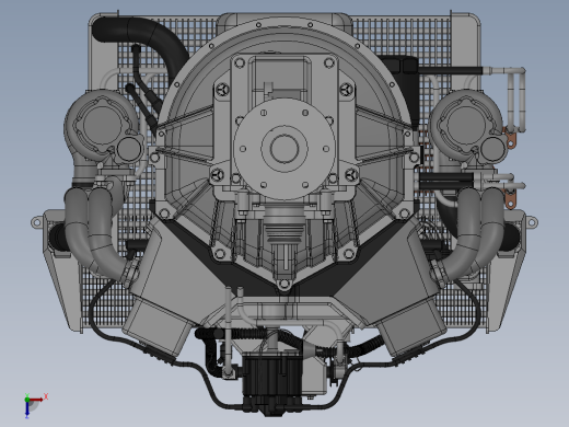 V8 GM 350涡轮增压发动机缩略图