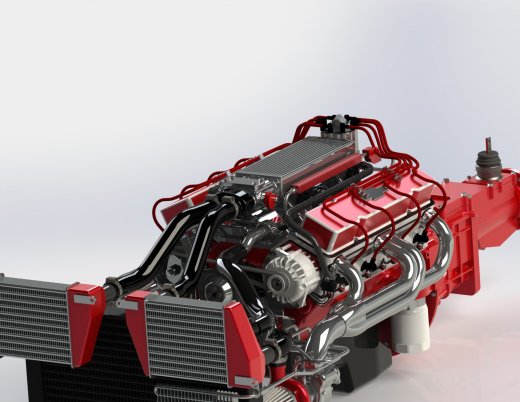 V8 GM 350涡轮增压发动机缩略图