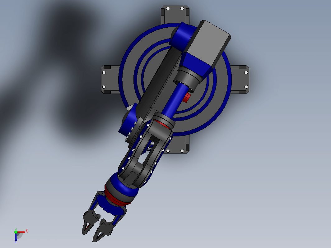 6Axis 简易六轴机器人造型