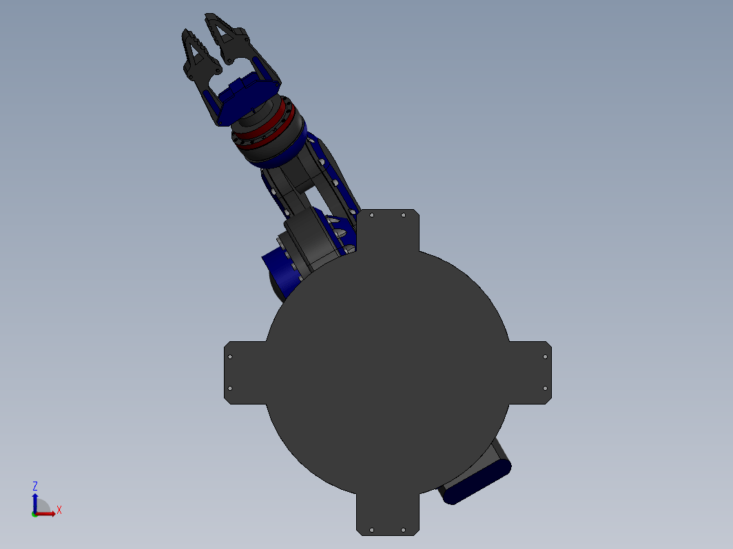 6Axis 简易六轴机器人造型