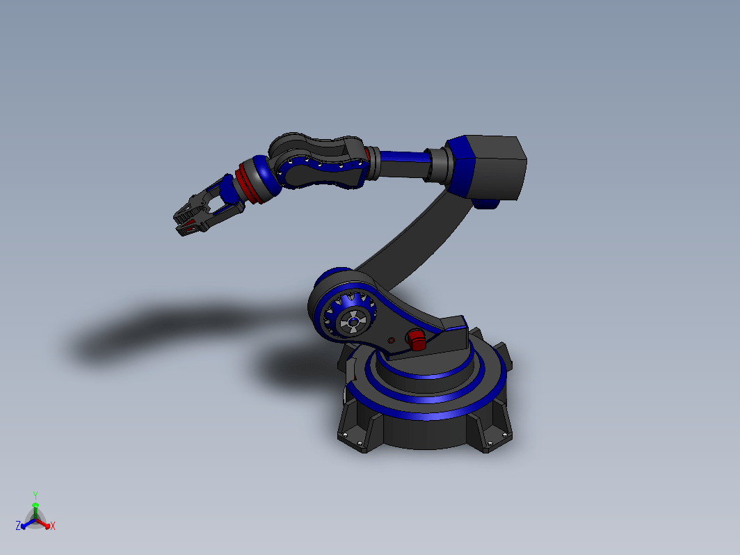 6Axis 简易六轴机器人造型