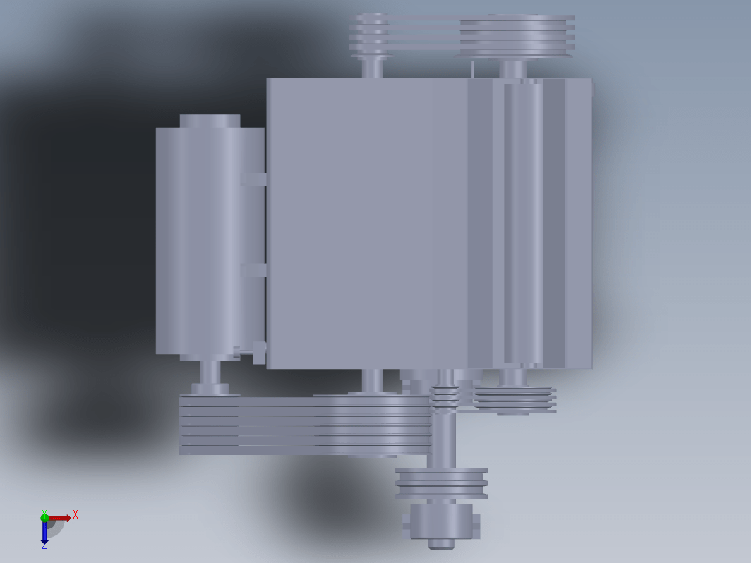 小型家用多功能磨粉机【三维UG、SolidWorks】三维SW2017无参+CAD+说明书