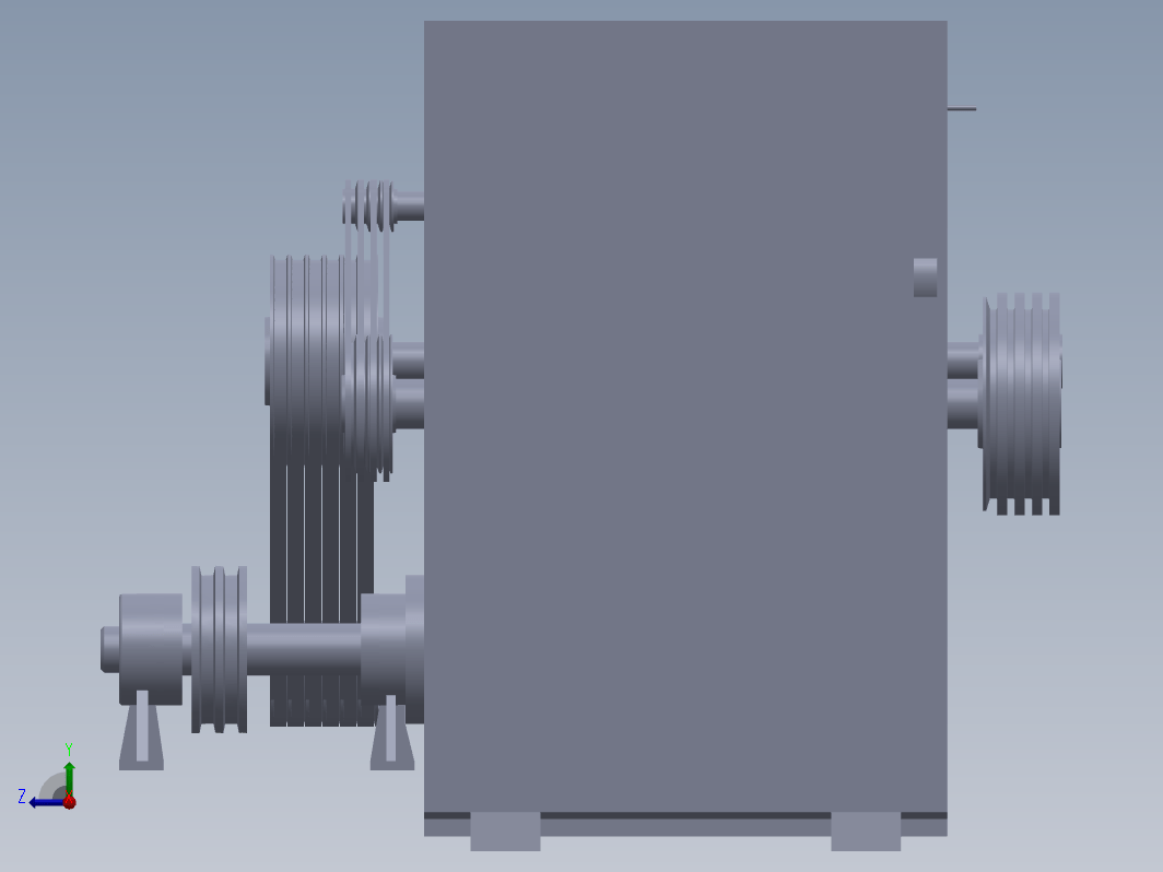 小型家用多功能磨粉机【三维UG、SolidWorks】三维SW2017无参+CAD+说明书