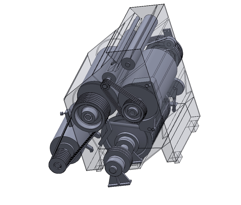 小型家用多功能磨粉机【三维UG、SolidWorks】三维SW2017无参+CAD+说明书