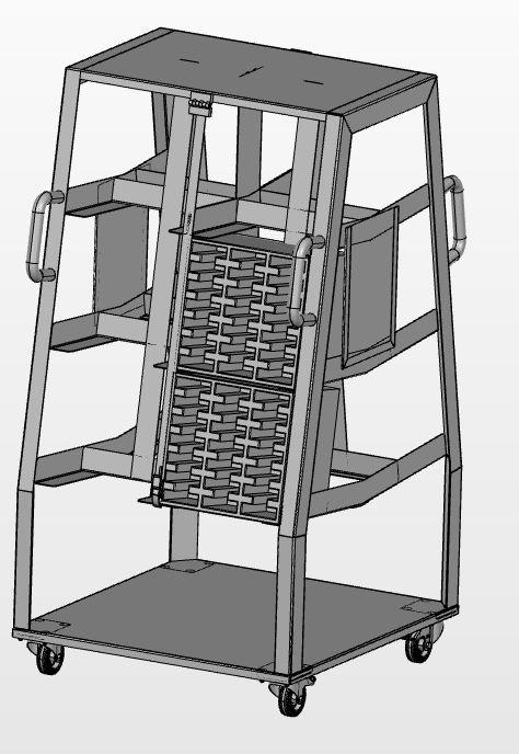 enwar-trolley物料架小推车缩略图