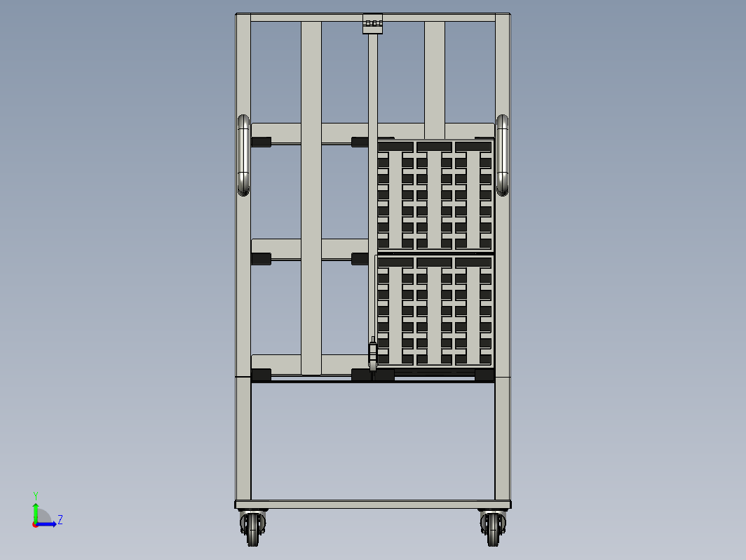 enwar-trolley物料架小推车