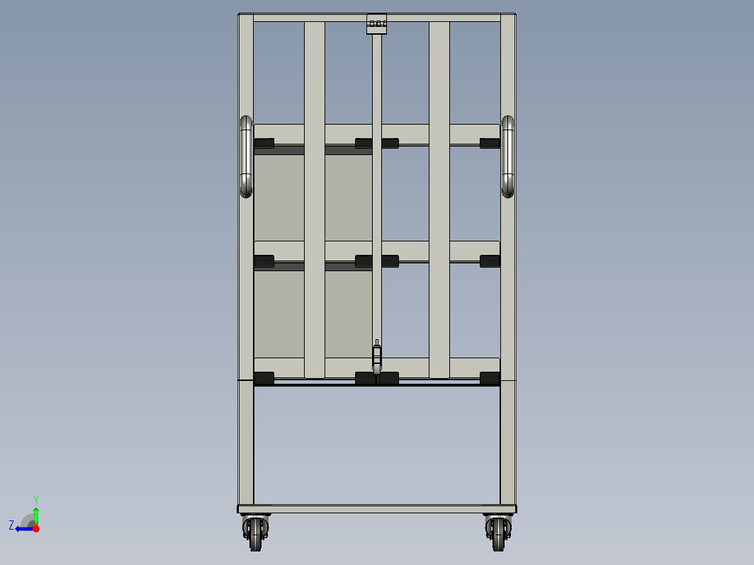 enwar-trolley物料架小推车