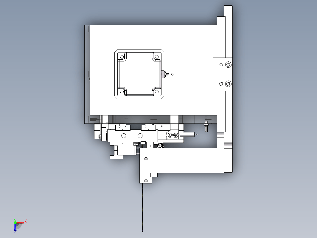 凸轮插针机构-快速-经典-3D