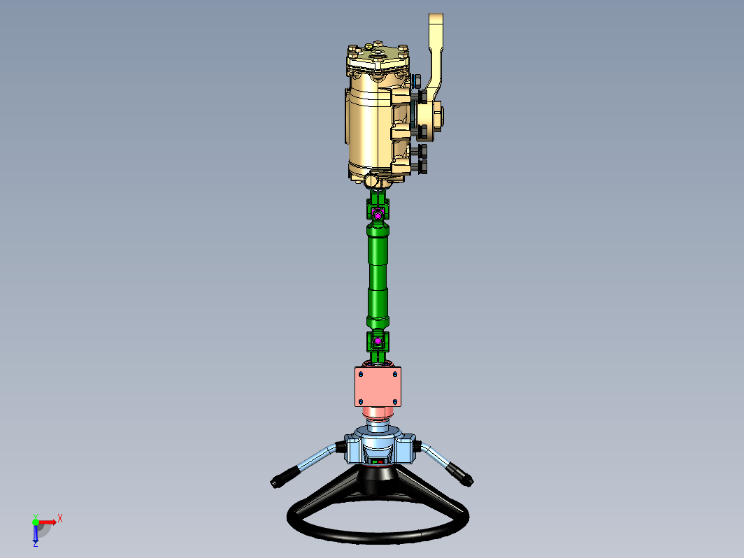 垂直转向箱方向盘 vertical steering box