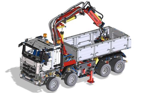 乐高Lego technic arocs 42043抓斗车