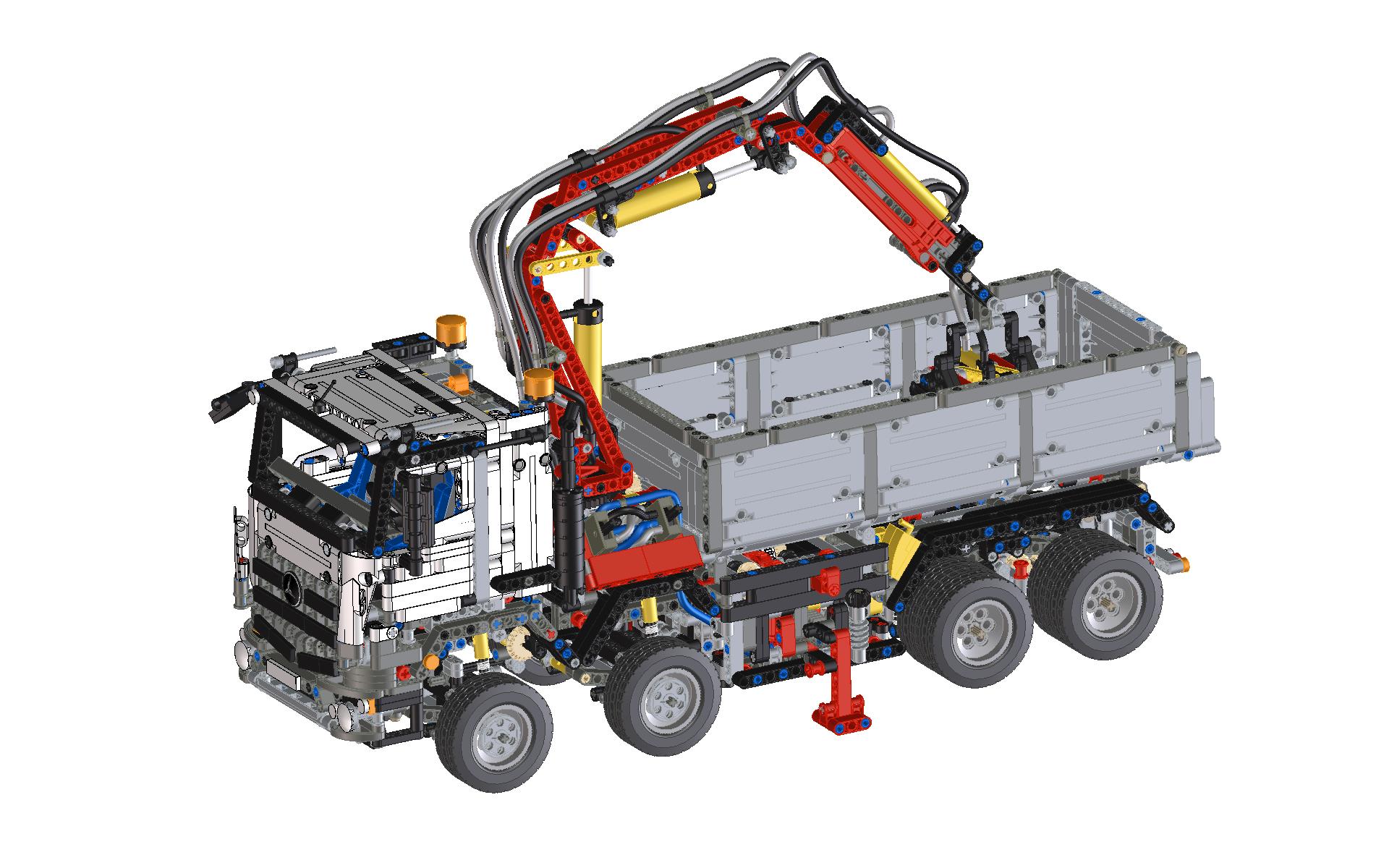 乐高Lego technic arocs 42043抓斗车