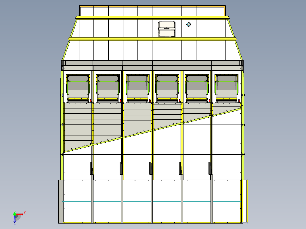 Bag filter housing袋式除尘器壳体