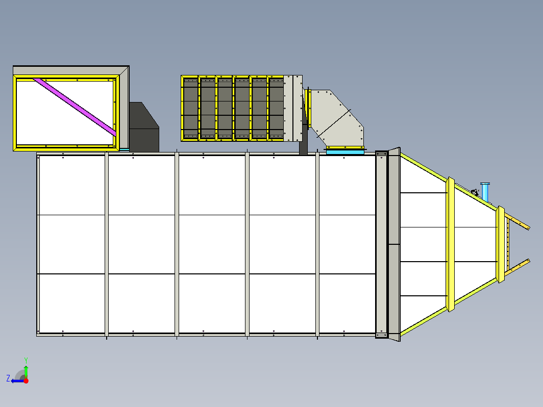 Bag filter housing袋式除尘器壳体