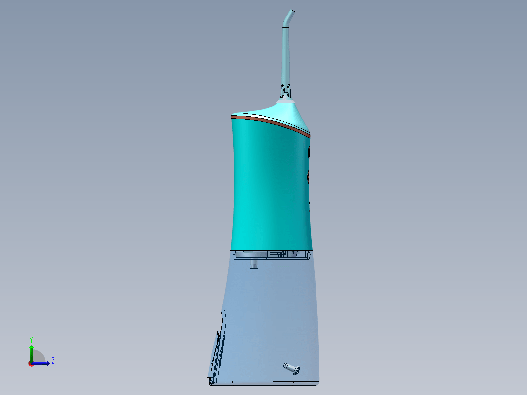 YB8120冲牙器三维SW2018带参