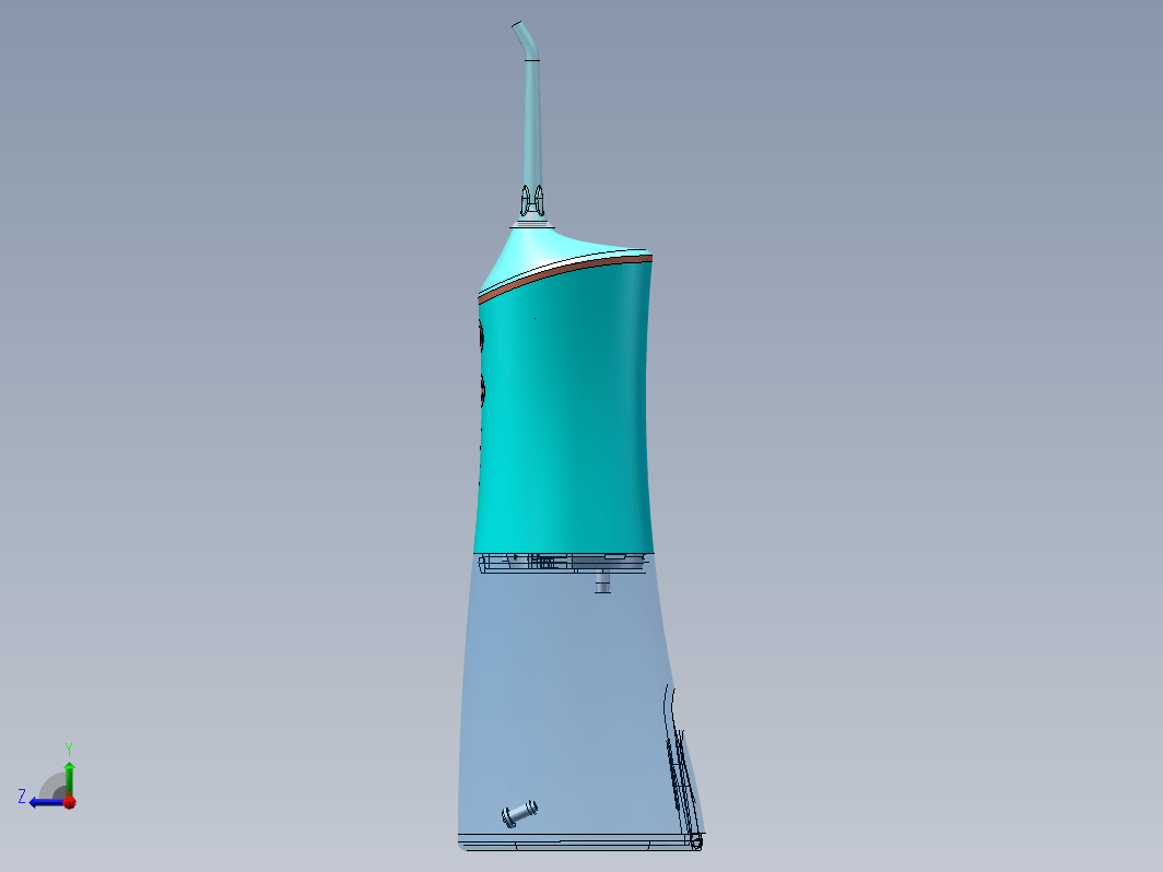 YB8120冲牙器三维SW2018带参