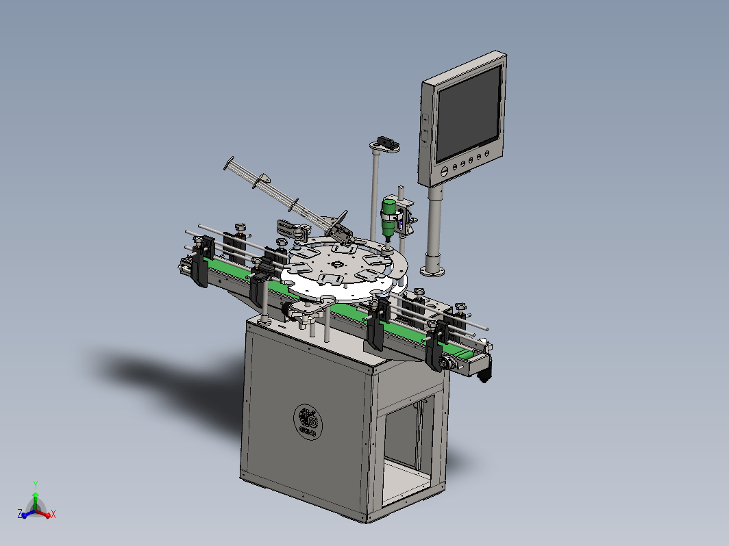 研磨液灌装机 Liquid filling machine