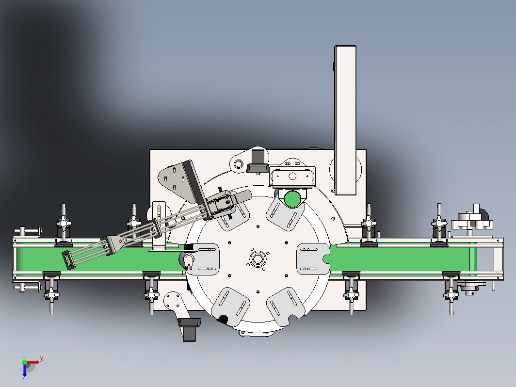 研磨液灌装机 Liquid filling machine