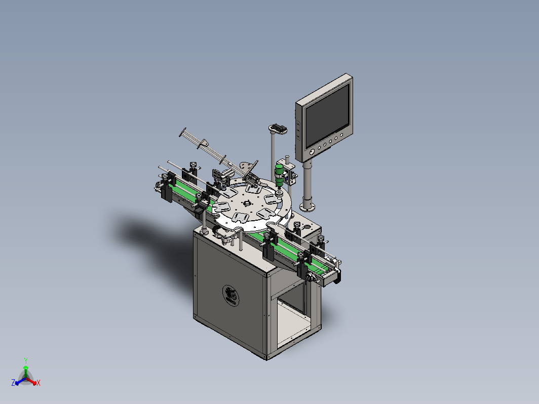 研磨液灌装机 Liquid filling machine