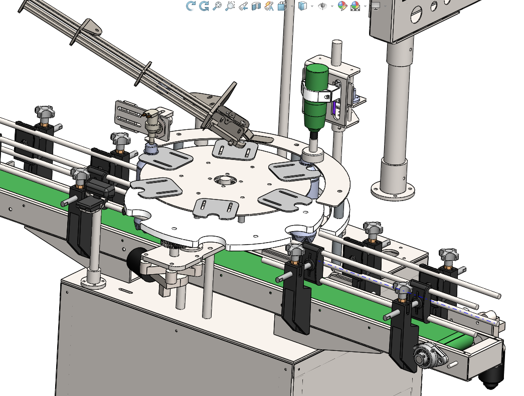 研磨液灌装机 Liquid filling machine