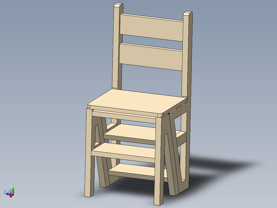 ladder-chair折叠型梯子椅