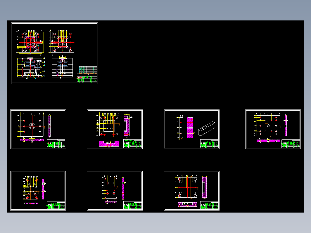 密封圈塑胶模具设计三维UG6.0无参+CAD+说明书