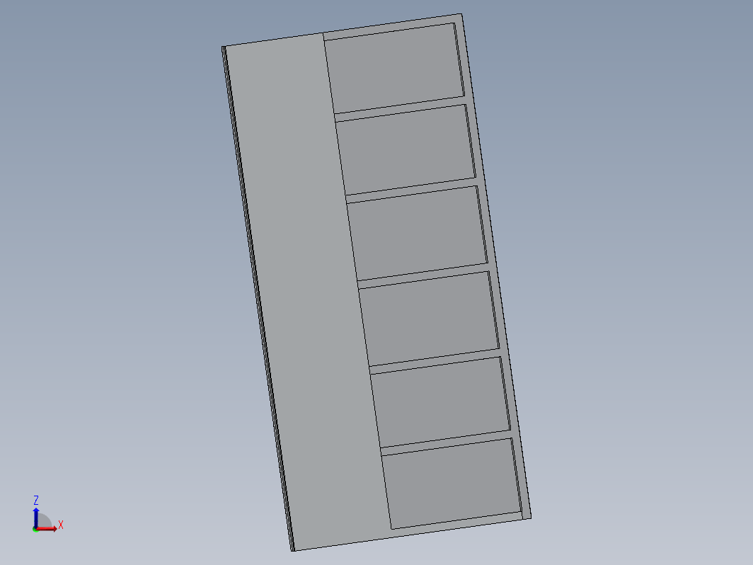 智能快递柜3D模型