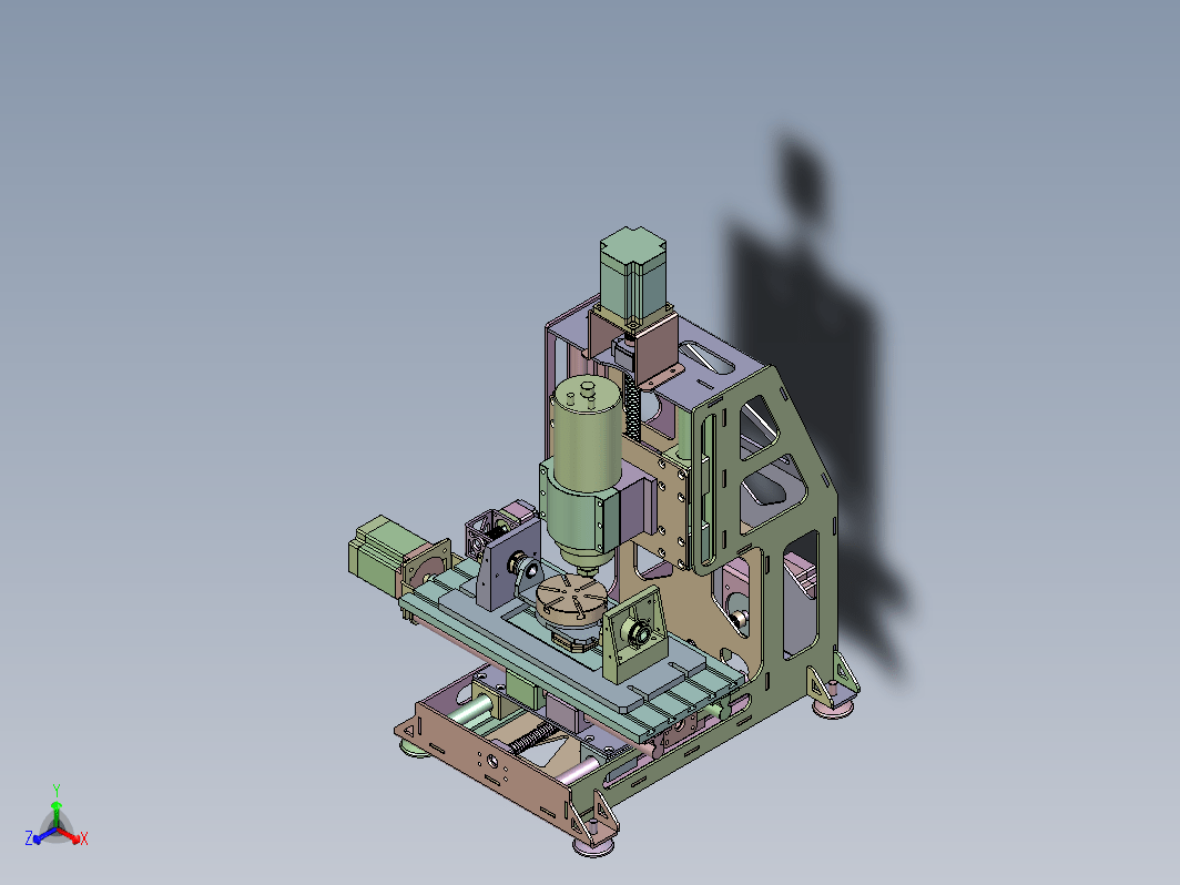 CNC Engraver五轴轻型数控铣床