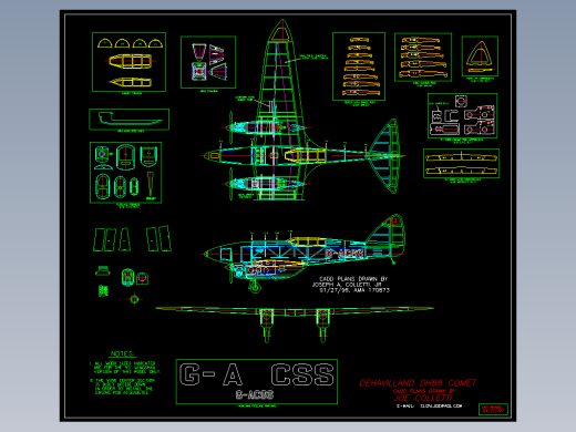 航模-DeHavillan DH88 Comet缩略图