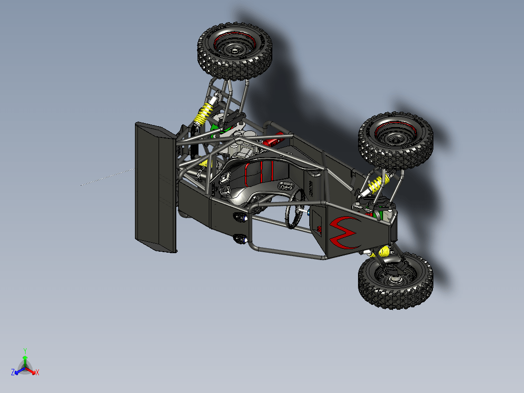 kart cross 250CC钢管车