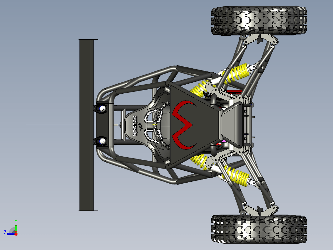 kart cross 250CC钢管车