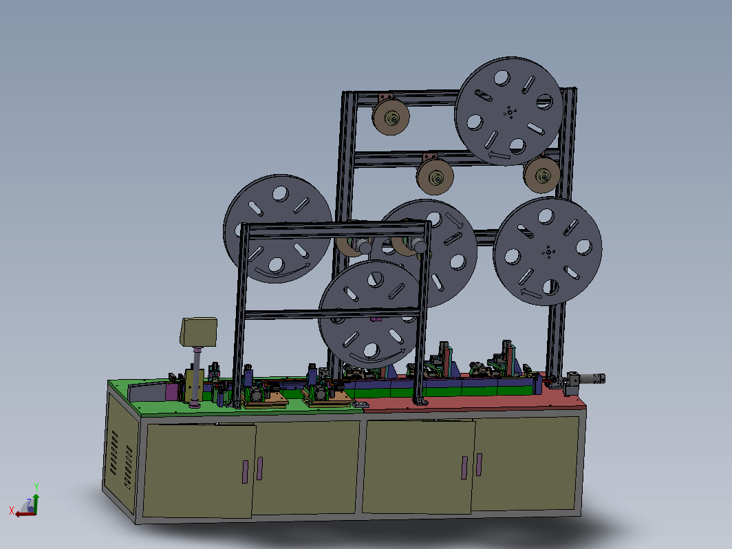 USB 5P全自动插端机