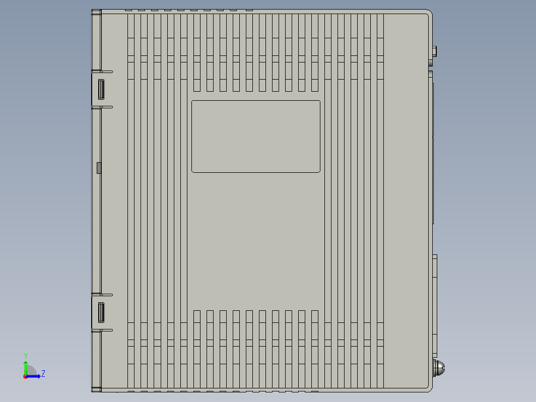 雷赛L6CAN系列私服驱动器3D图纸