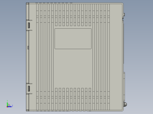 雷赛L6CAN系列私服驱动器3D图纸缩略图