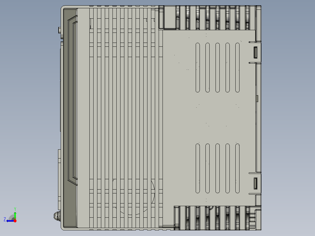 雷赛L6CAN系列私服驱动器3D图纸