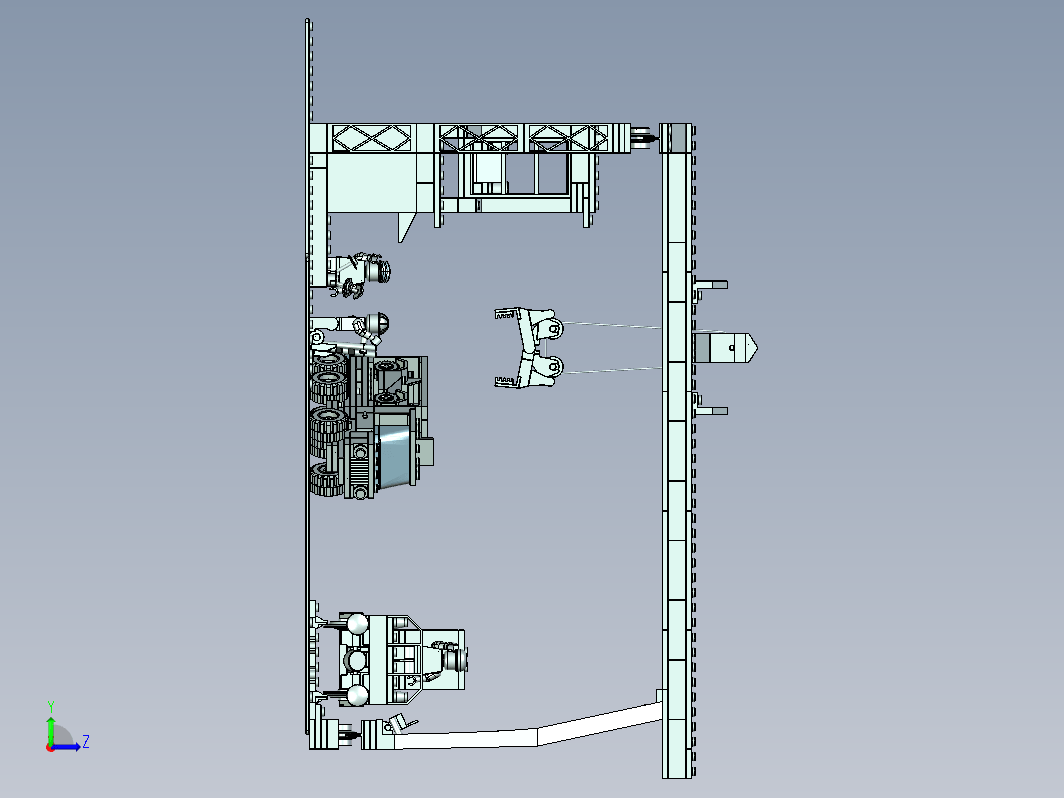 货运站拼装玩具