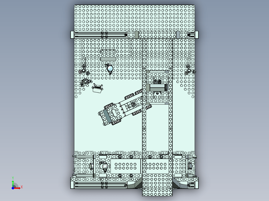 货运站拼装玩具