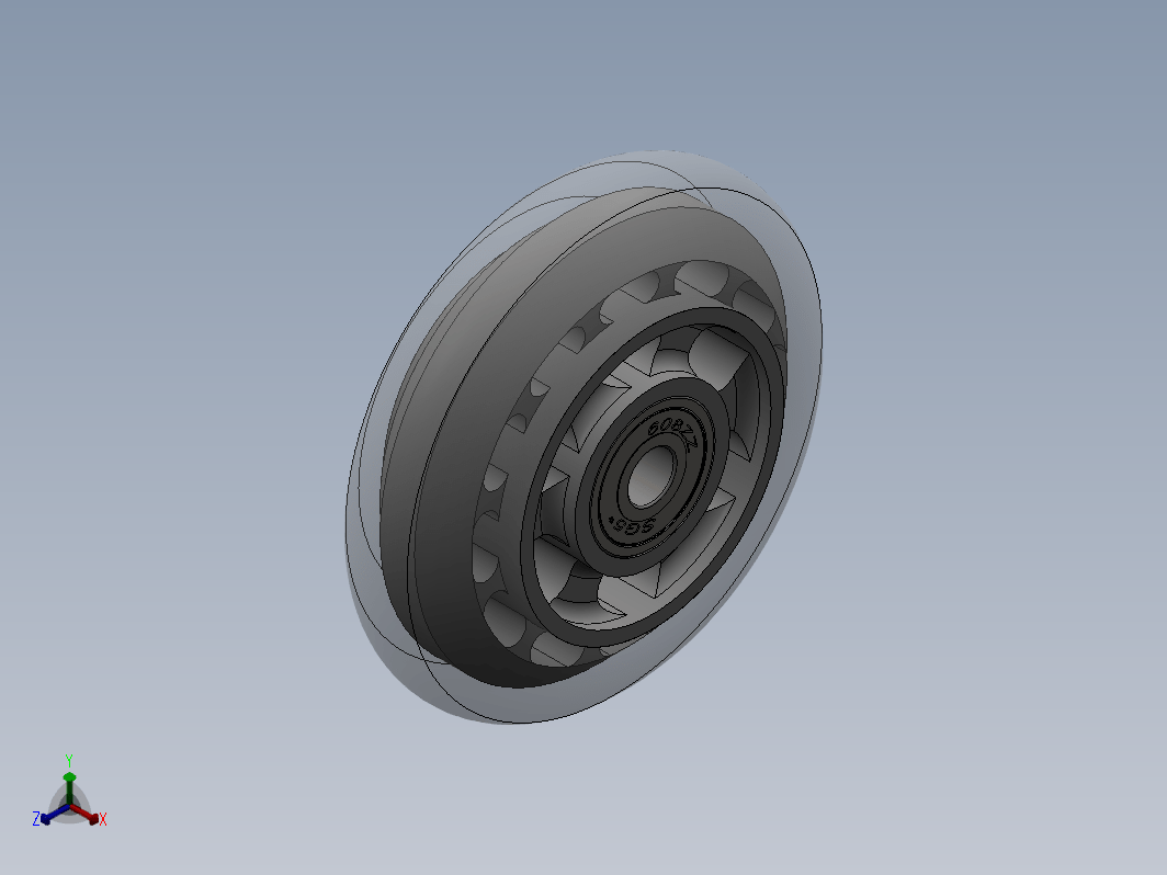 滚轮轮76mm8A