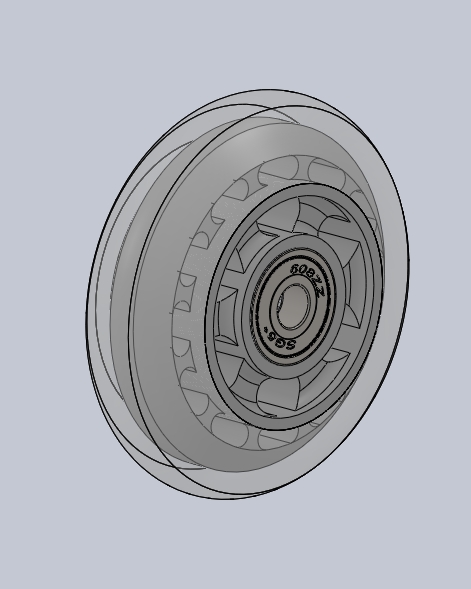 滚轮轮76mm8A