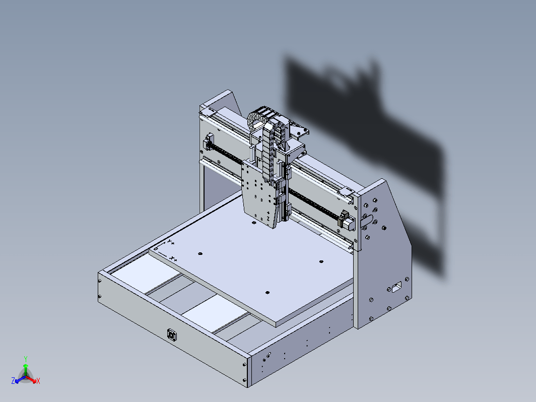 数控雕刻机 Mini CNC 800x600x250mm