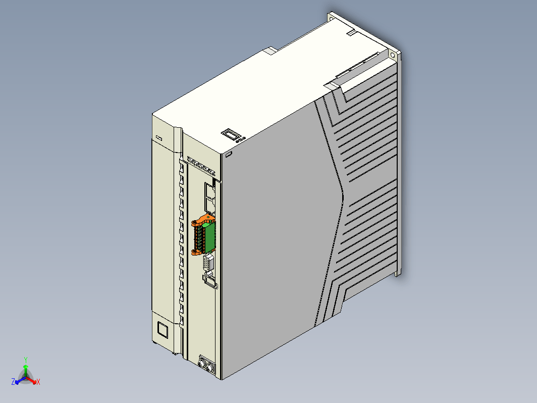 标准型伺服驱动器01052560-WXSTEP_B00（整机3D模型）
