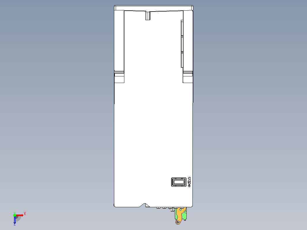 标准型伺服驱动器01052560-WXSTEP_B00（整机3D模型）