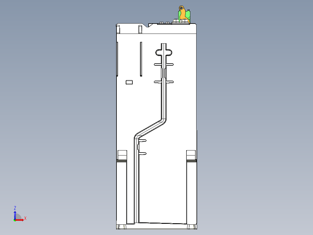 标准型伺服驱动器01052560-WXSTEP_B00（整机3D模型）